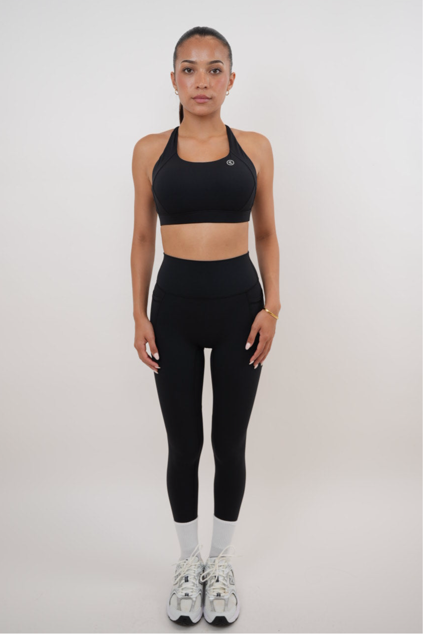 AURA Black Quick Dry Butter Soft Legging