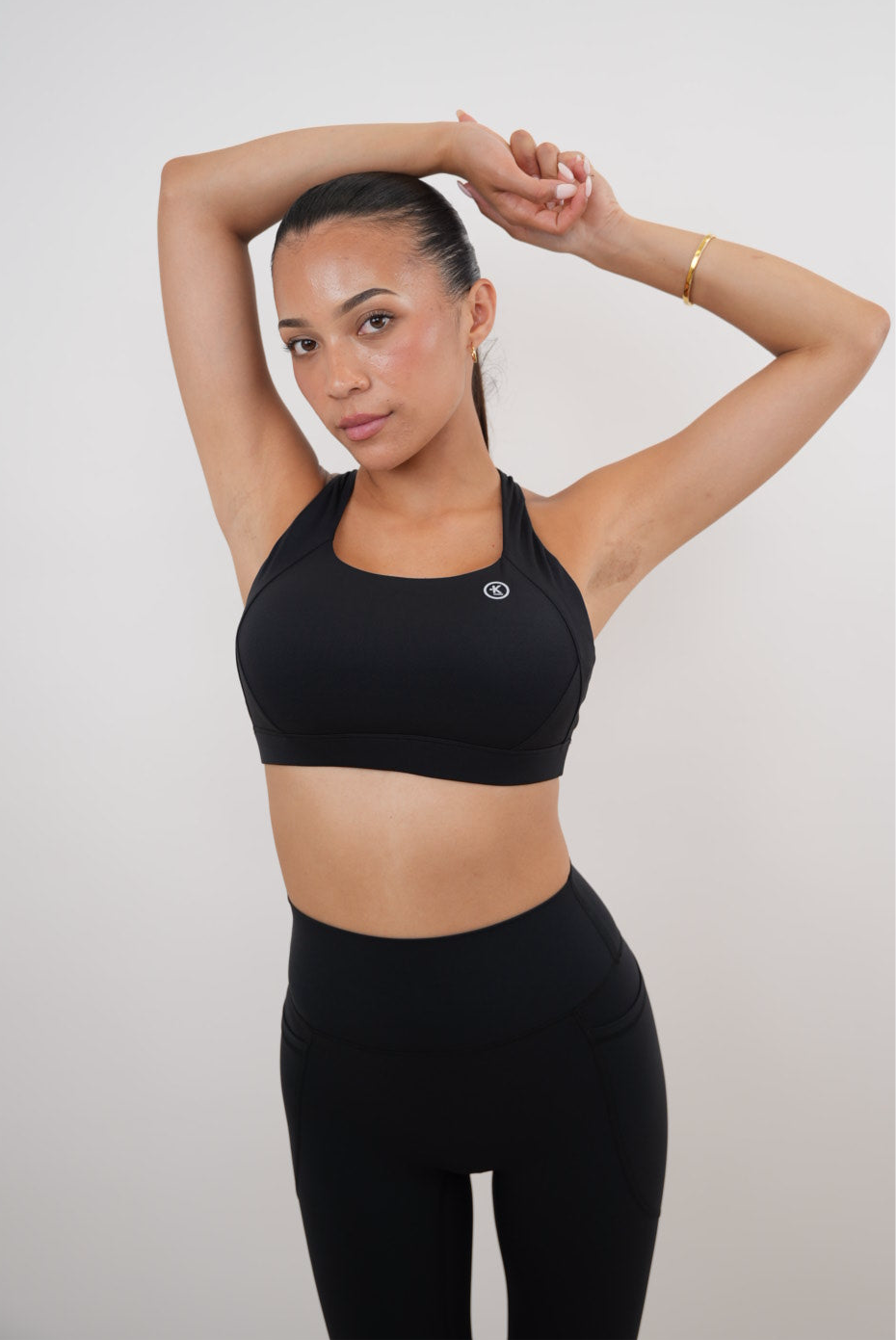 AURA Quick Dry Butter Bra Black