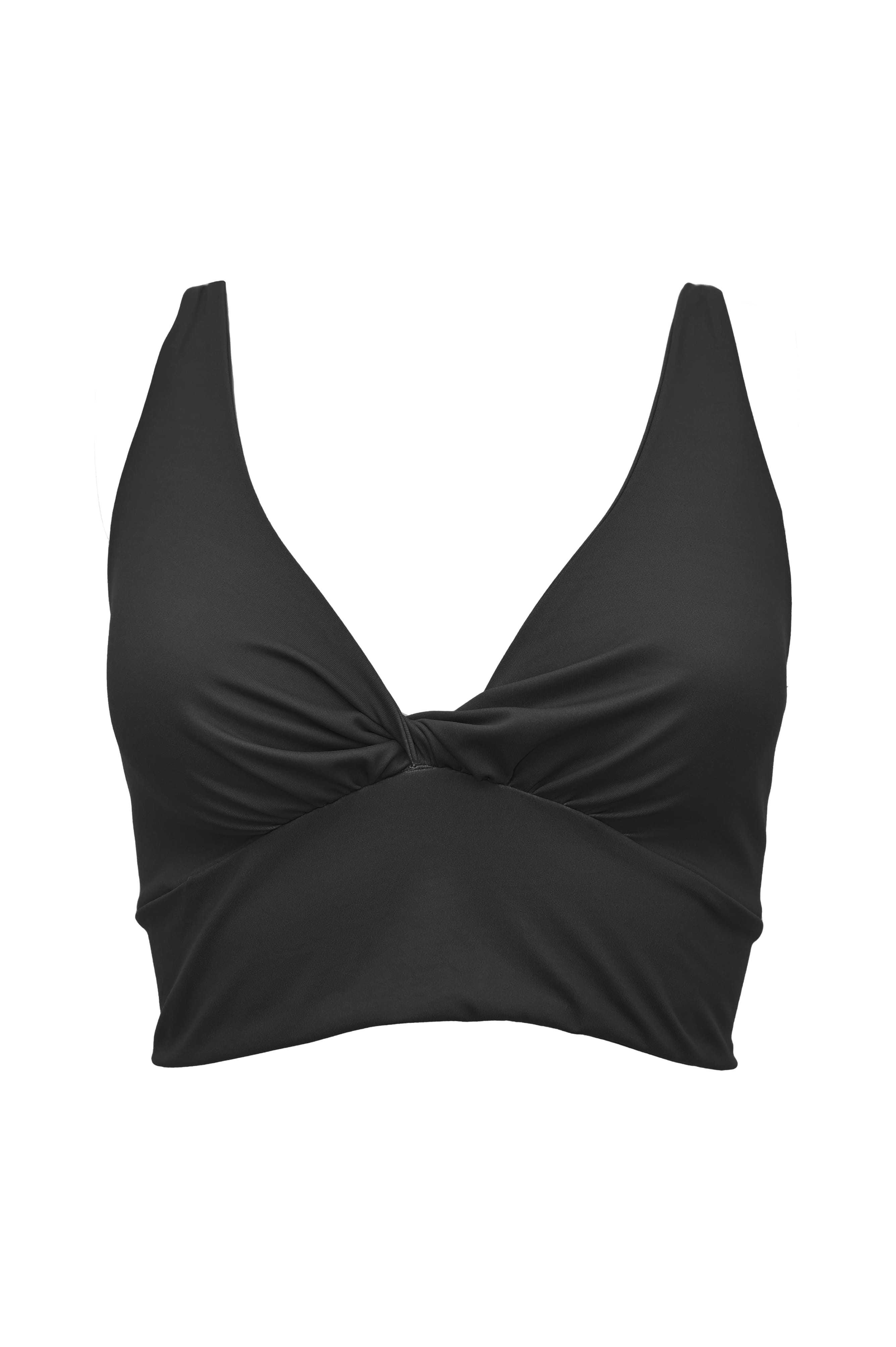 AURA Organic Cotton Twist Around Sports Bra